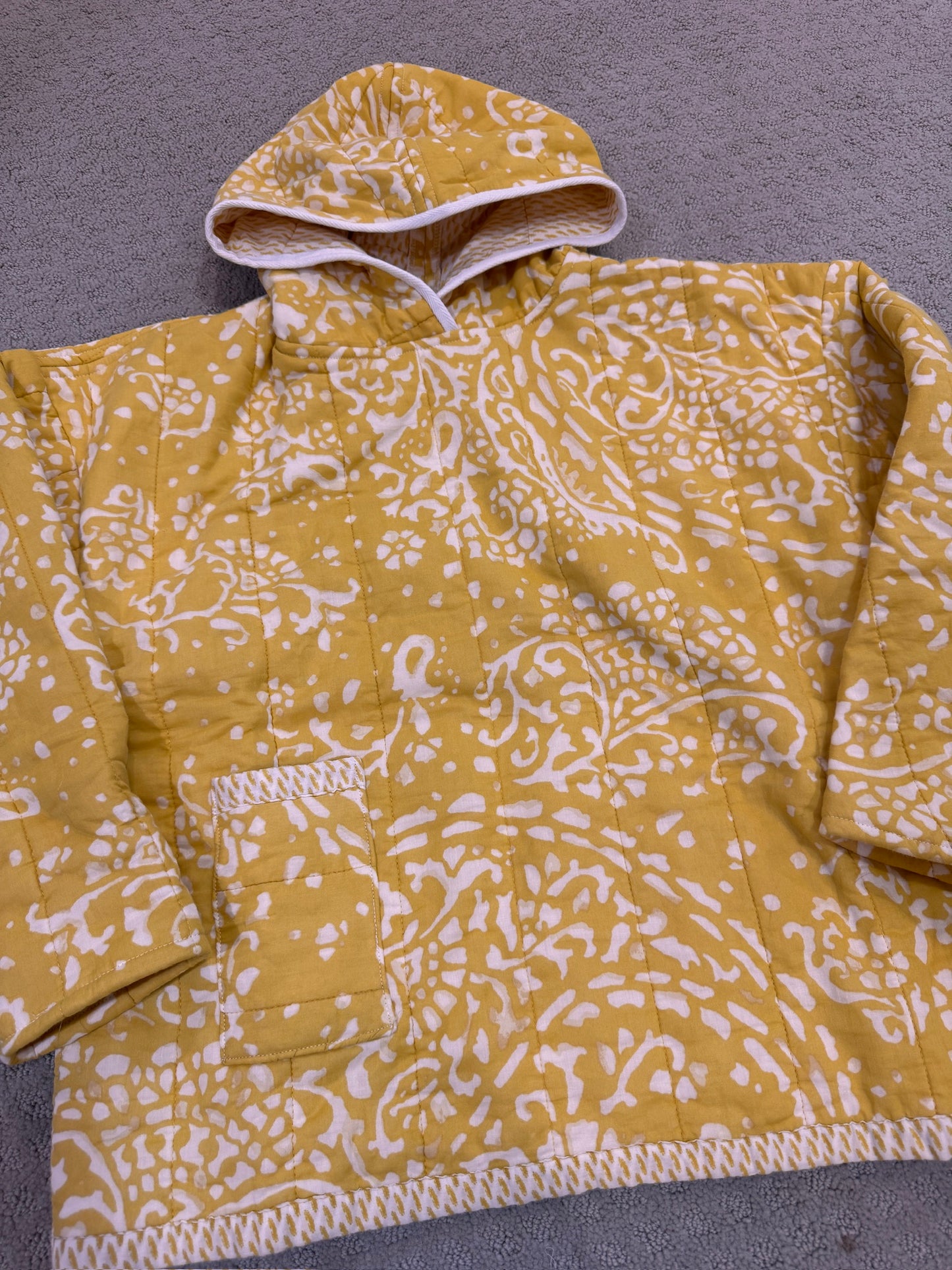 The Golden Hour Quilt Hoodie