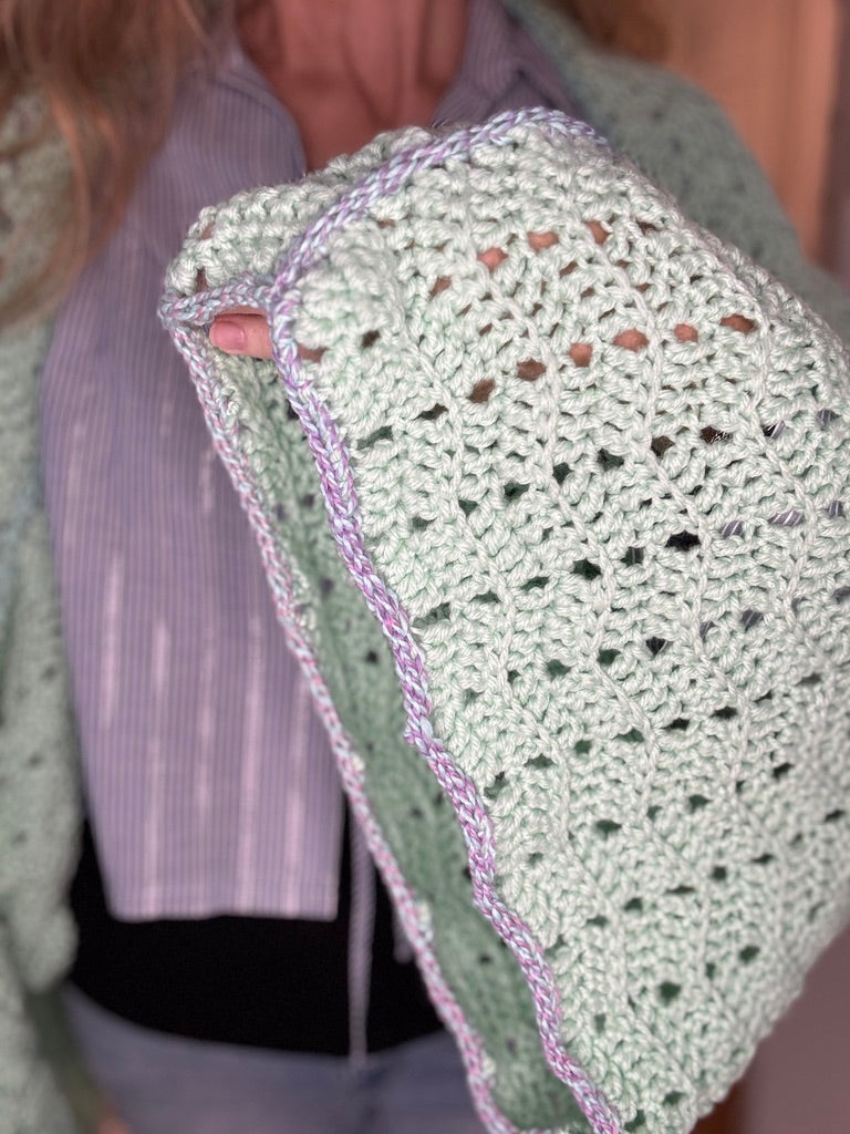 Upcycled Prayer Shawl Shrug