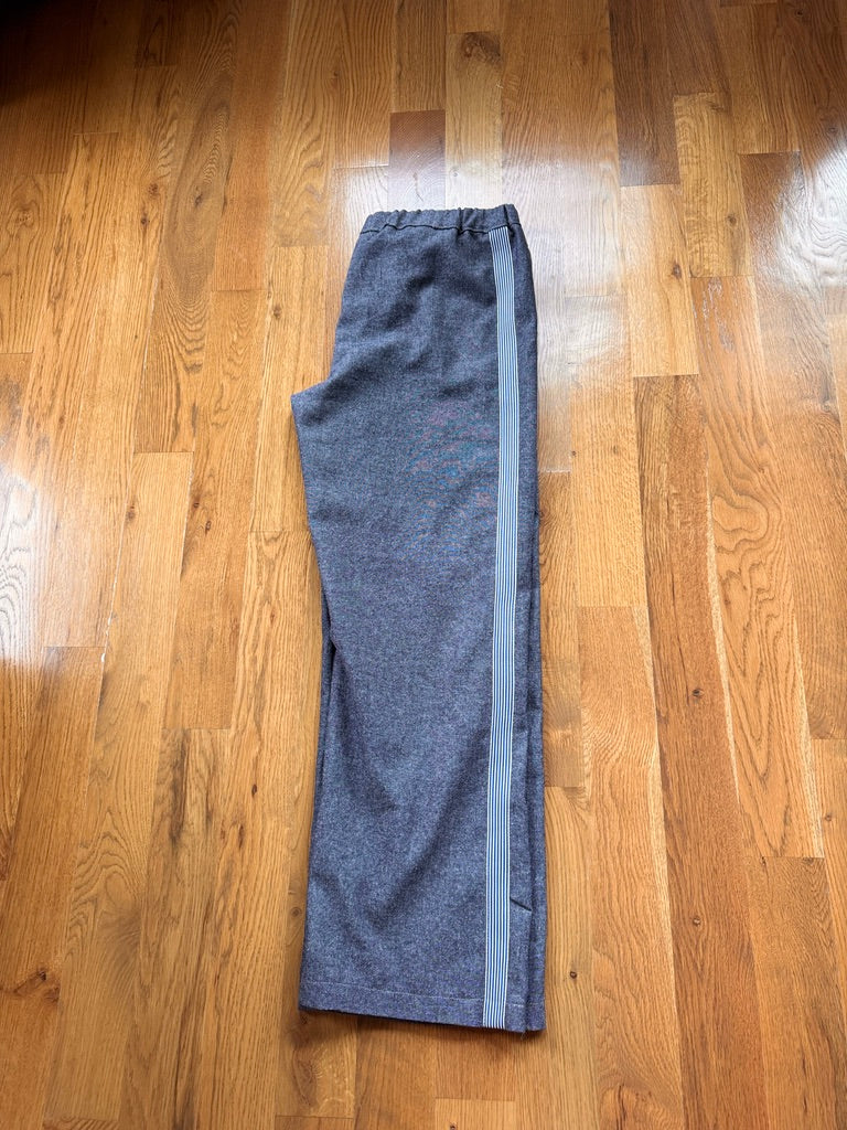The Shower Curtain Tuxedo-Stripe Pants