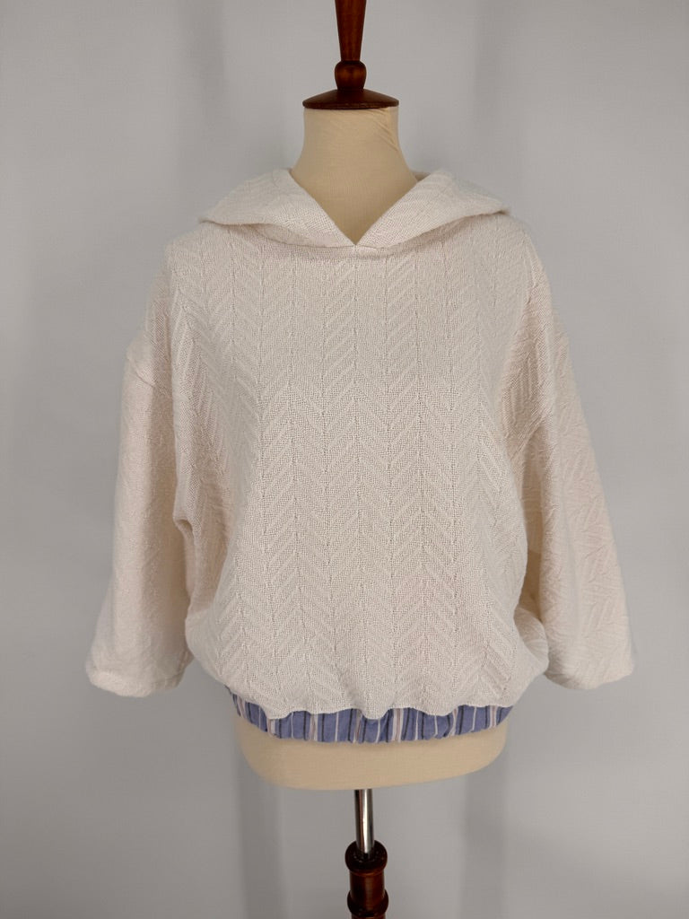 The Sunday Morning Cropped Hoodie