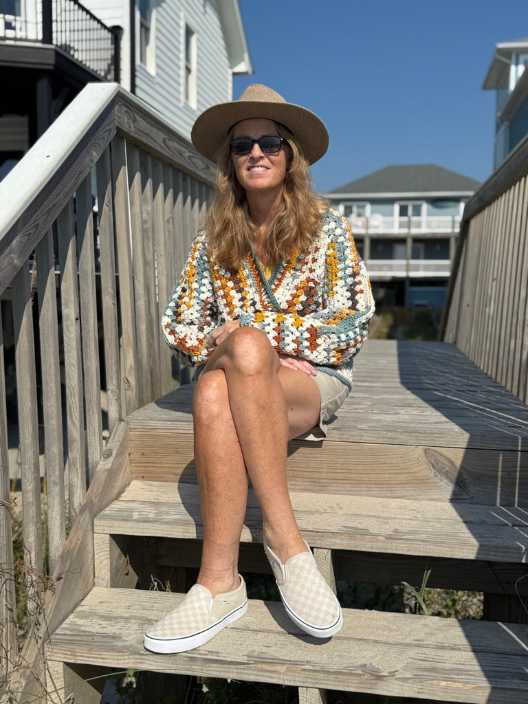 Windswept Wishes Cropped Cardigan