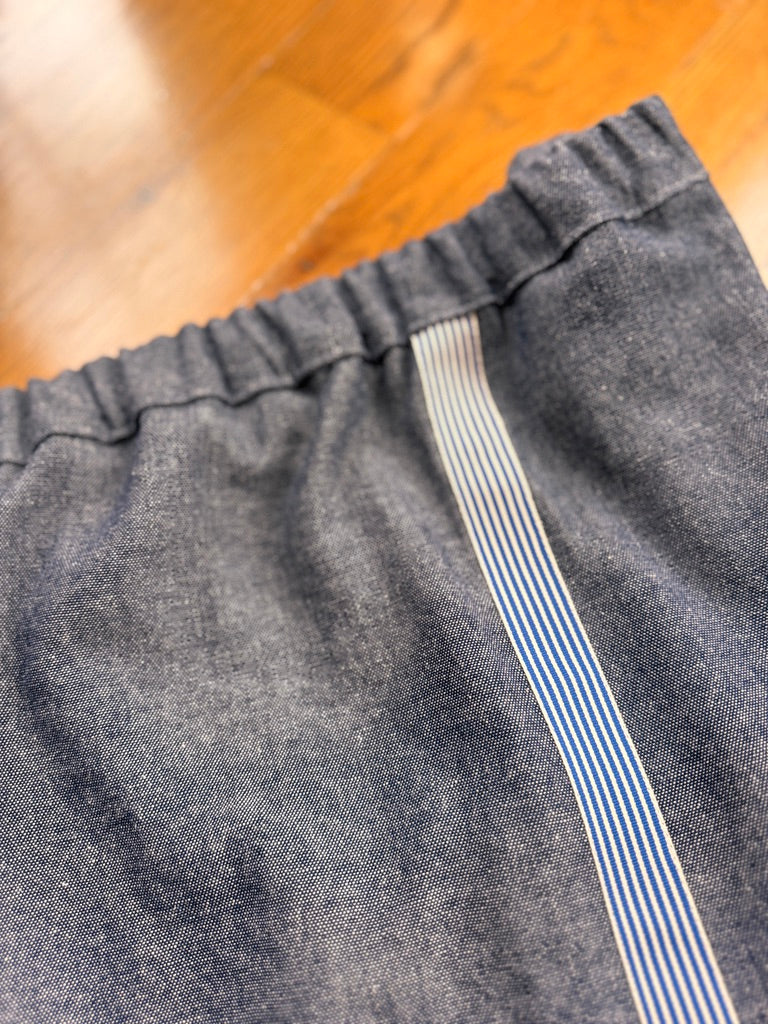 The Shower Curtain Tuxedo-Stripe Pants