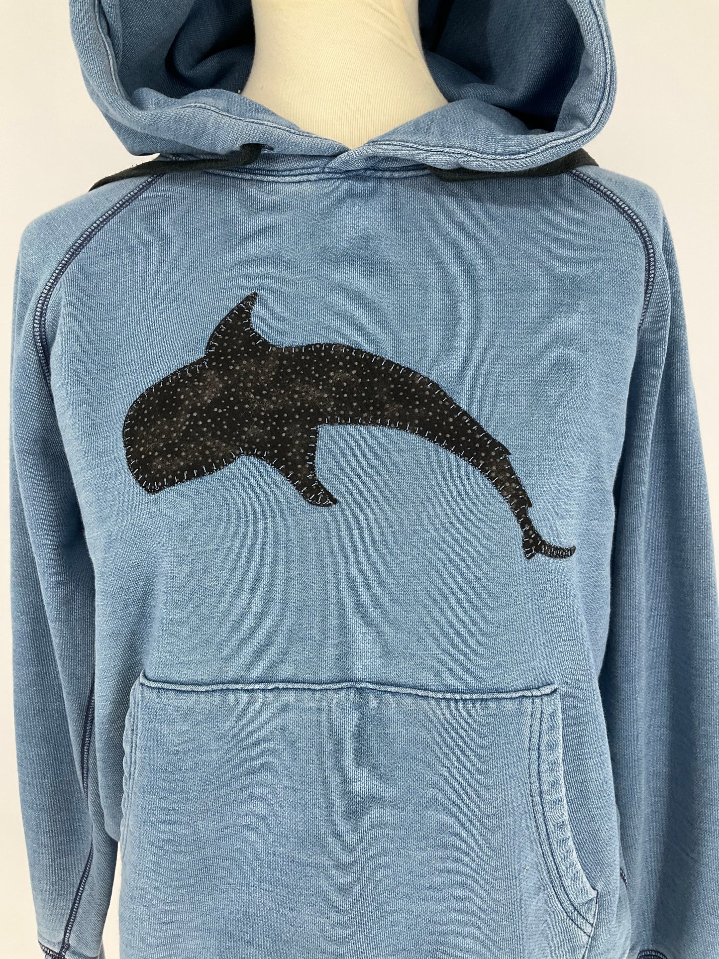 Whale Shark Daydream (Upcycled) Hoodie