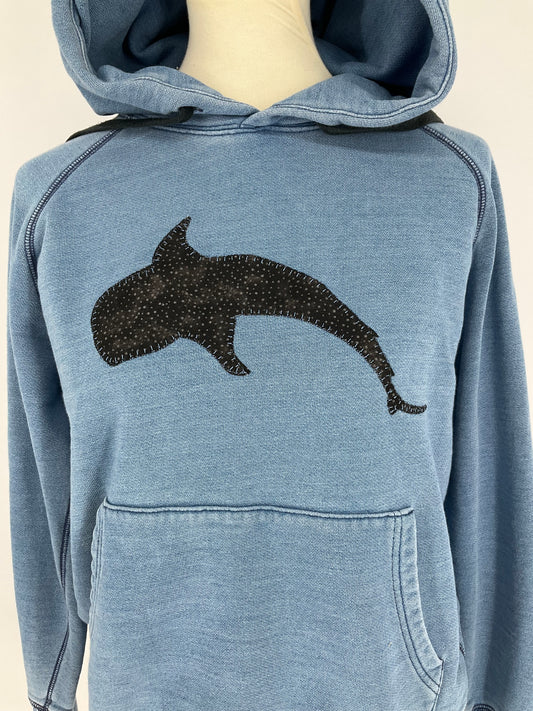 Whale Shark Daydream (Upcycled) Hoodie
