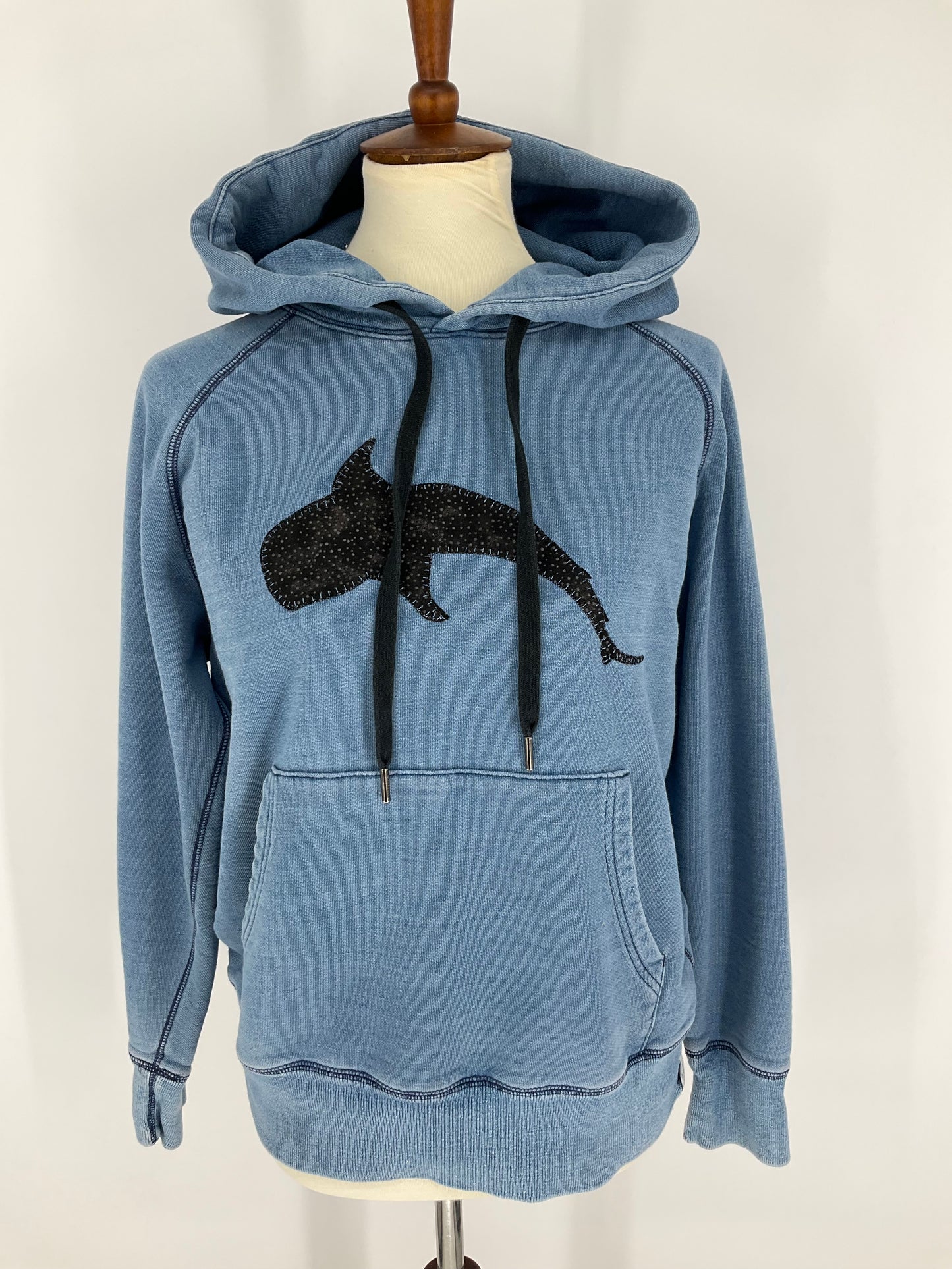 Whale Shark Daydream (Upcycled) Hoodie