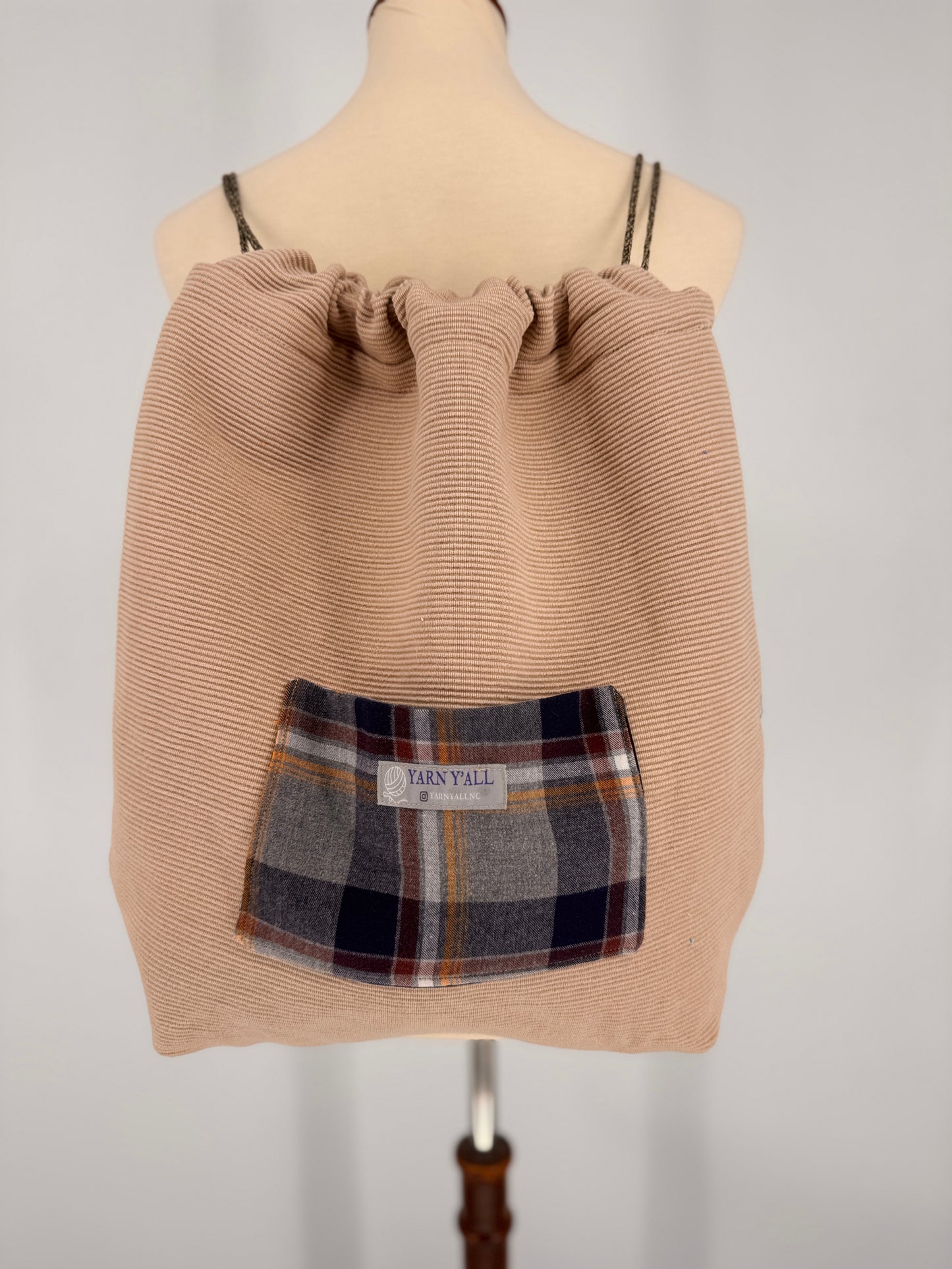The Cabin Drawstring Backpack