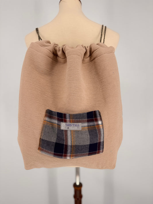 The Cabin Drawstring Backpack