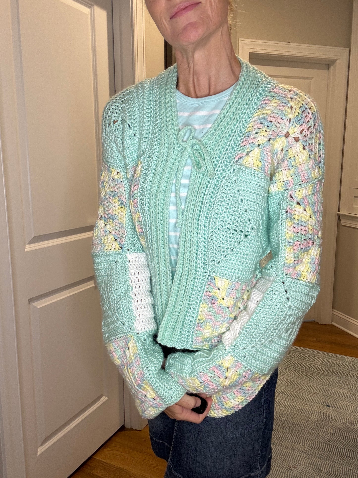 The Mint Meadow Cardigan